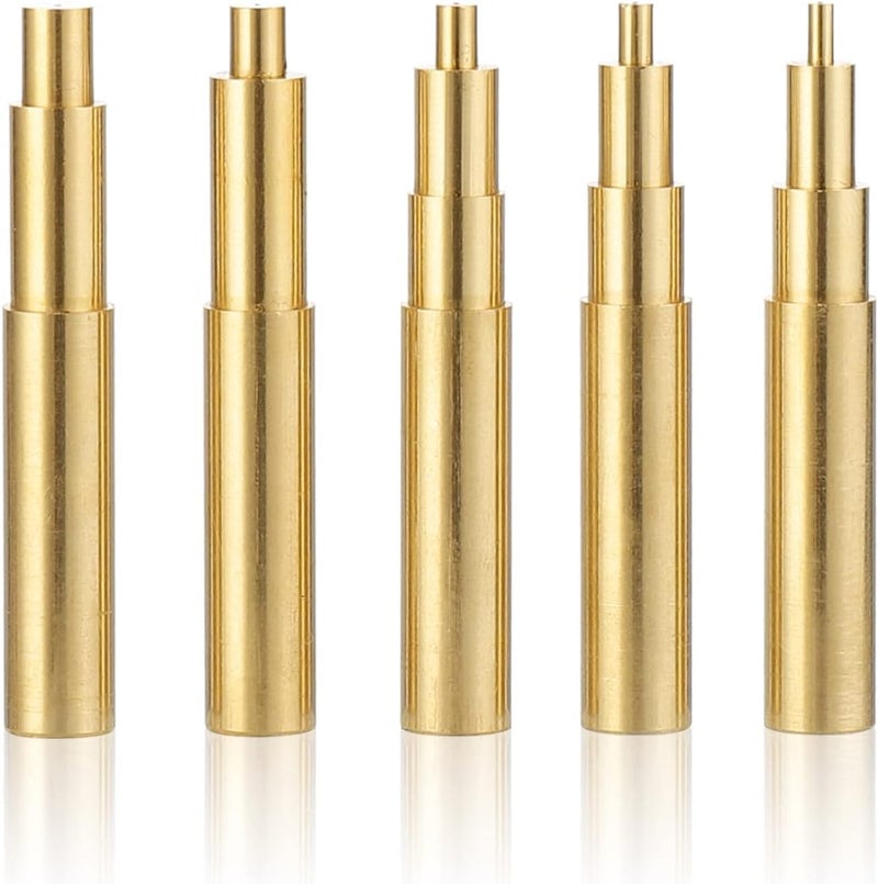 HanTof 5Pcs Heat-set Insert Tips for M2,M2.5,M3,M4,M5 Threaded Inserts, Compatible with 900M T18 ST Hakko FX-888D/FX600 and Weller SP40NKUS/WLC100 Soldering Irons Tips, for Connecting 3D Printed Parts - Image 1